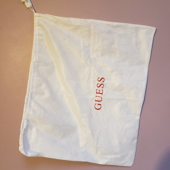 Guess White Drawstring bag - Never Used - Picture 5 of 5